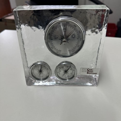 Wetterstation glasblock 100 - wetterstation,