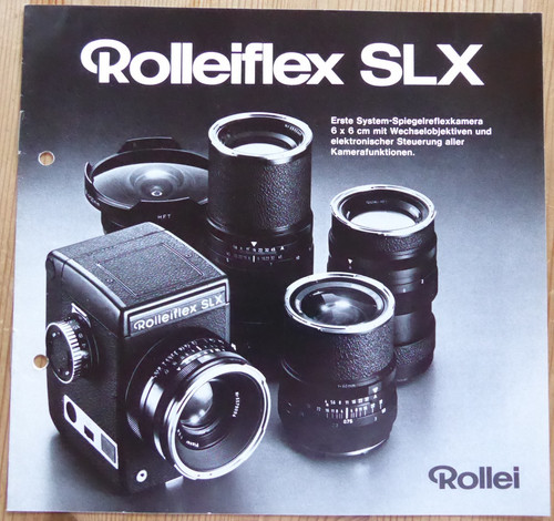 Rollei rolleiflex slx prospekt - rolleiflex,