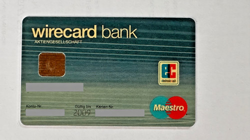 Wirecard bank maestro - wirecard, ec