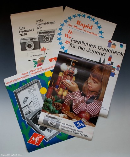 Plakate agfa rapid - 5, x