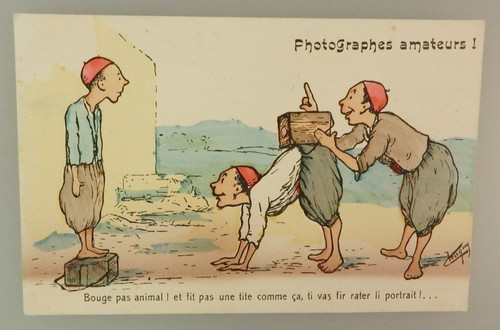 Postkarte karikatur thema - karikatur,