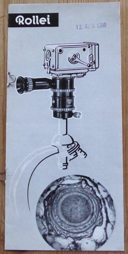 Prospekt rollei micro gerät - prospekt,