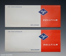 2 x Tüten Agfa ROLLFILM für