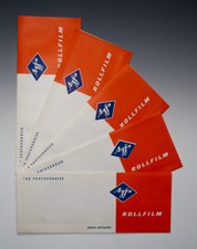 5 x Tüten - Agfa ROLLFILM