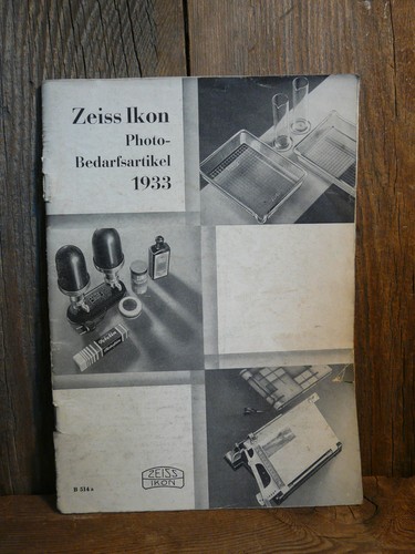 Zeiss ikon photo bedarf - photo-bedarf, 1933