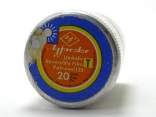 Alte Agfa Filmdose, Patrone