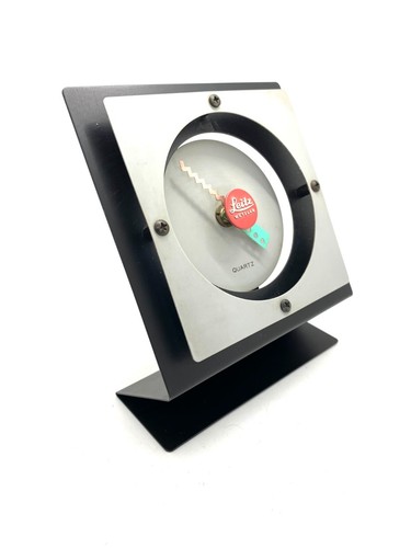 Leitz leica uhr - uhr, werbeuhr