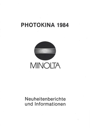 Minolta neuheitenberichte und - neuheitenberichte,
