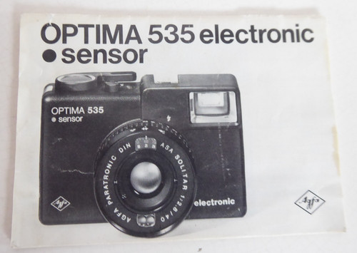 Agfa optima 535 - 535, electronic