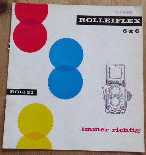 Rollei rolleiflex kamera - rollei,